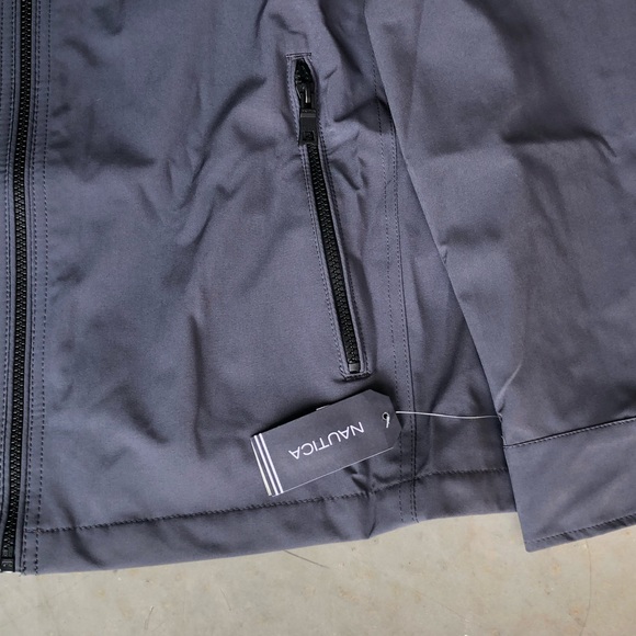 🆕Nautica Rain Resistant | Men's Windbreaker ~ Size Large - Picture 4 of 8